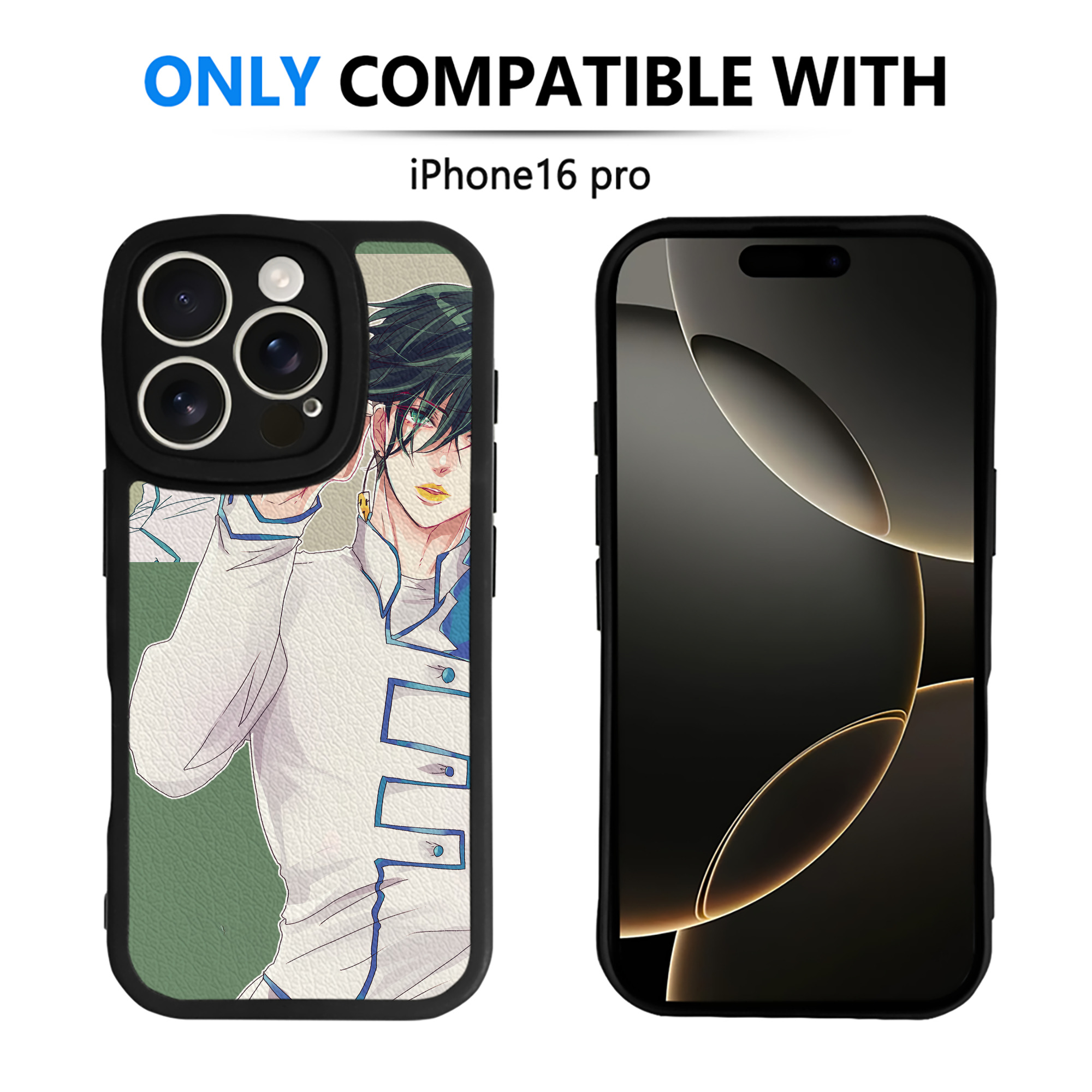 （画像用） ジョジョの奇妙な冒険 JoJo's Bizarre Adventure 【iPhone 16シリーズ対応】シリコンスマホケース（レザー調） 材質：シリコン